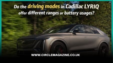 do the driving modes in cadillac lyriq offer different ranges or battery usages