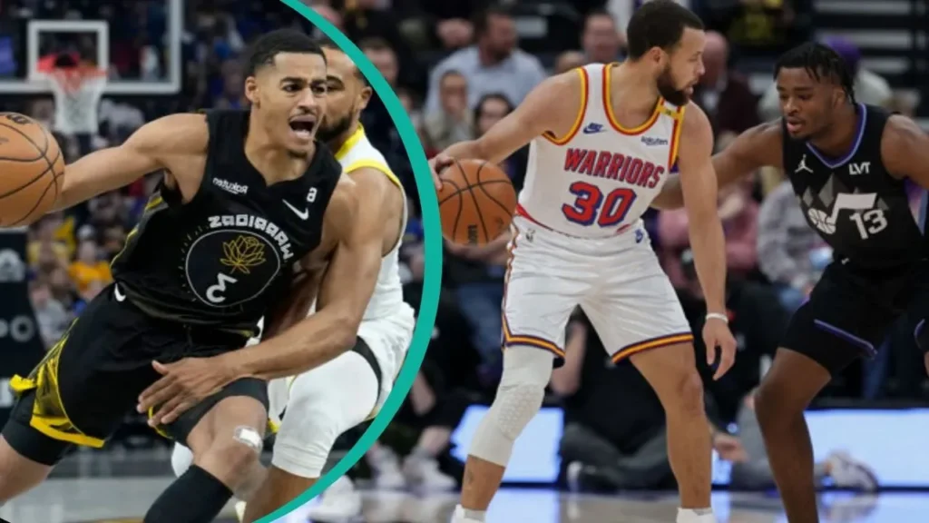 golden state warriors vs utah jazz match player stats