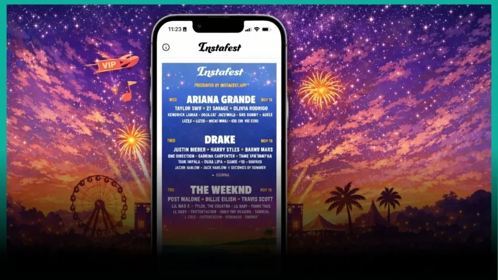 instafest, Instafest App