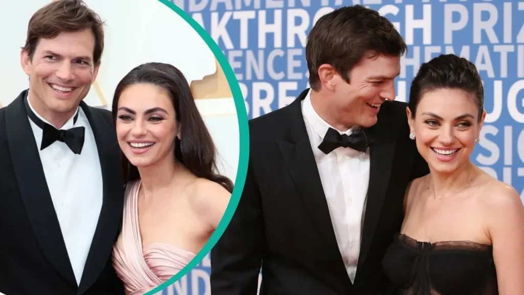 mila kunis husband , ashton kutcher wife