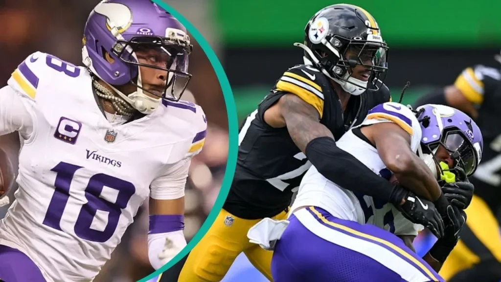 minnesota vikings vs pittsburgh steelers match player stats