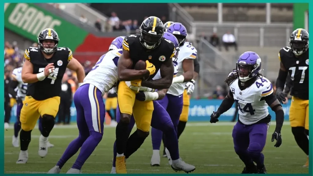minnesota vikings vs pittsburgh steelers match player stats