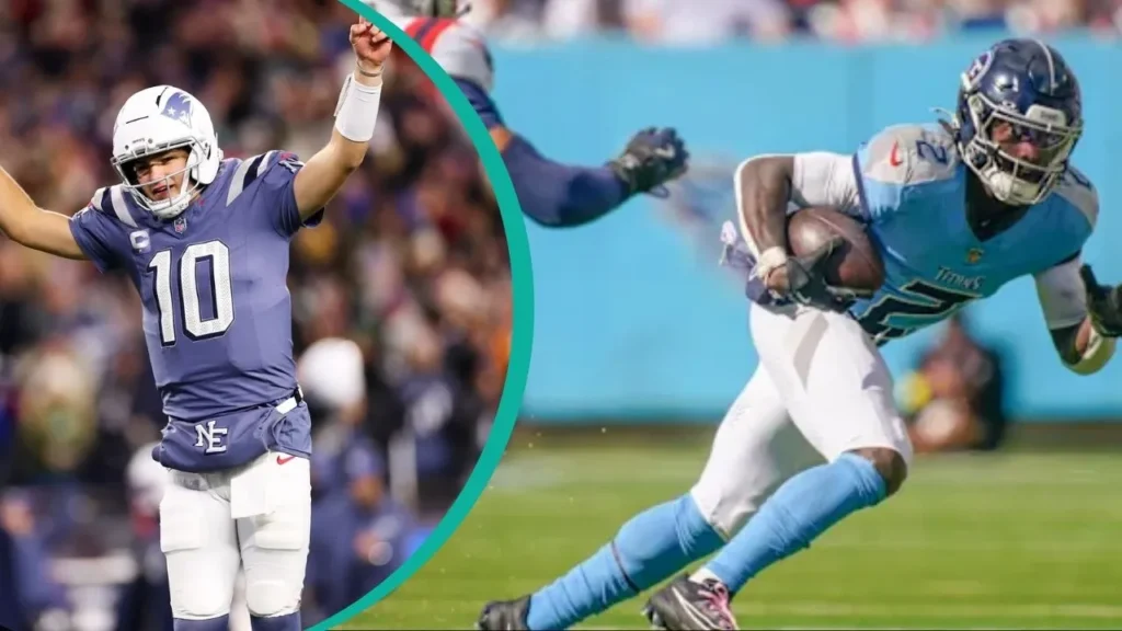 new england patriots vs tennessee titans match player stats