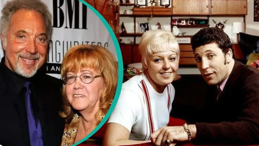 tom jones wife , Melinda Trenchard