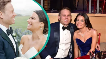 zandy reich , lea michele husband